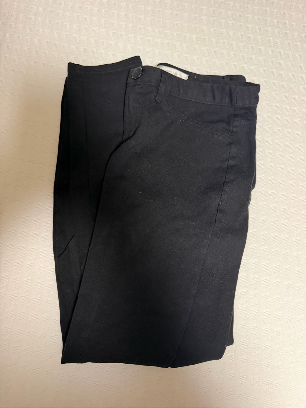 LC Lauren Conrad Black Slim Ponte Pants